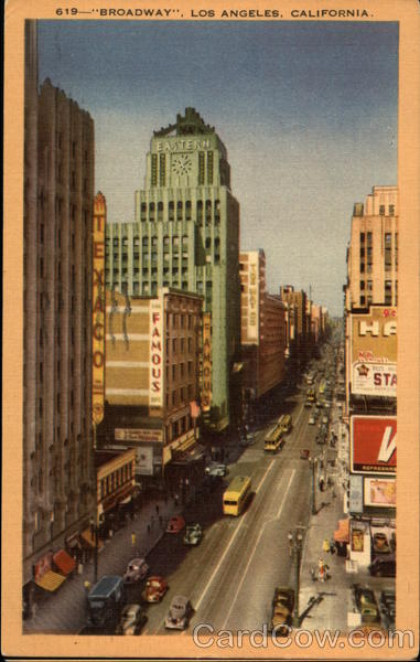 Broadway Los Angeles California