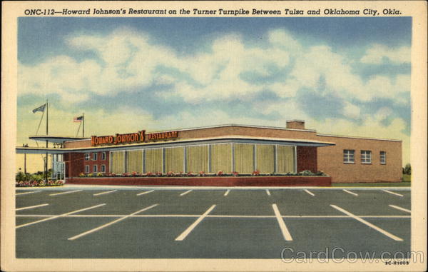 Howard Johnson's Restaurant on the Turner Turnpike Oklahoma