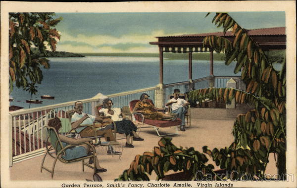 Garden Terrace Charlotte Amalie Virgin Islands Caribbean Islands