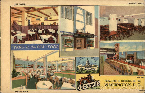 O'Donnell's Sea Grill Washington District of Columbia