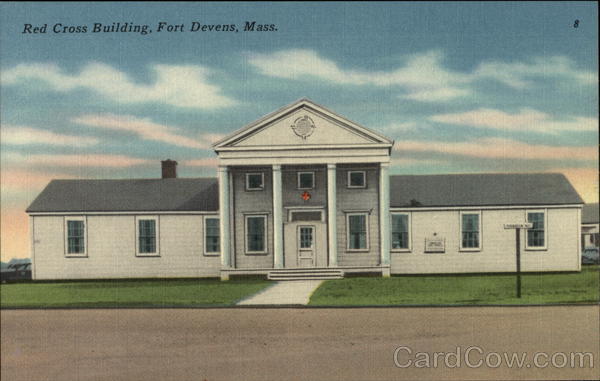 Red Cross Building Fort Devens Massachusetts