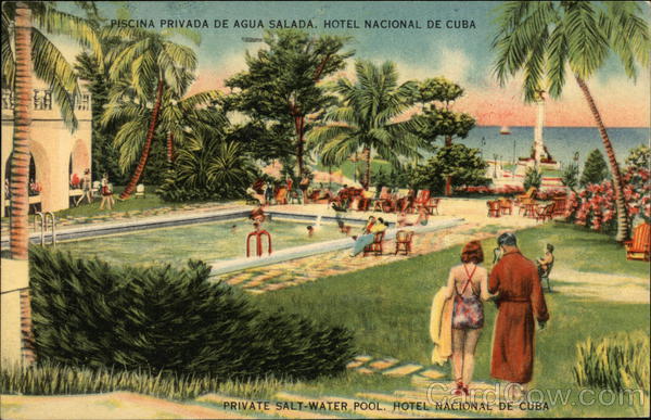 Private Salt Water Pool, Hotel Nacional de Cuba