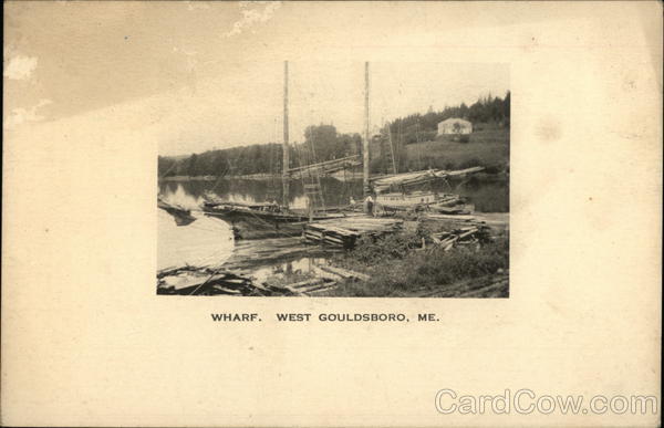 Wharf View West Gouldsboro Maine