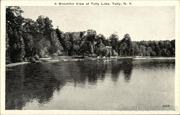 A Beautiful View of Tully Lake New York