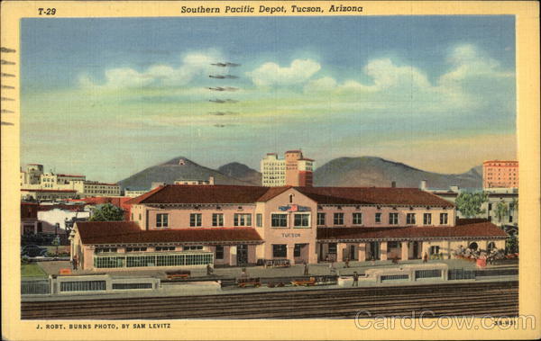 Southern Pacific Depot Tucson Arizona Sam Levitz