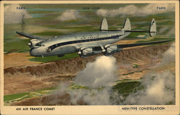 An Air France Comet Aircraft