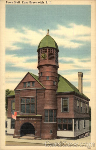 Street View of Town Hall East Greenwich Rhode Island