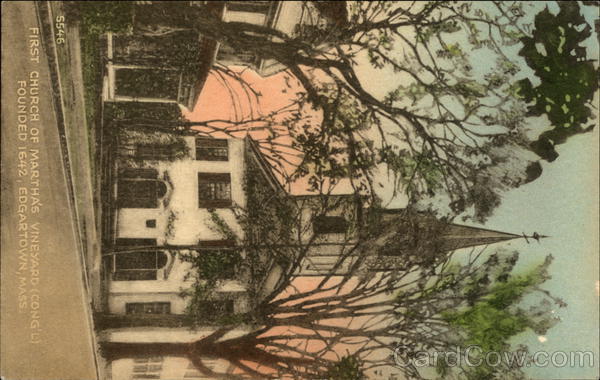 First Church of Martha's Vineyard - Founded 1642 Edgartown Massachusetts