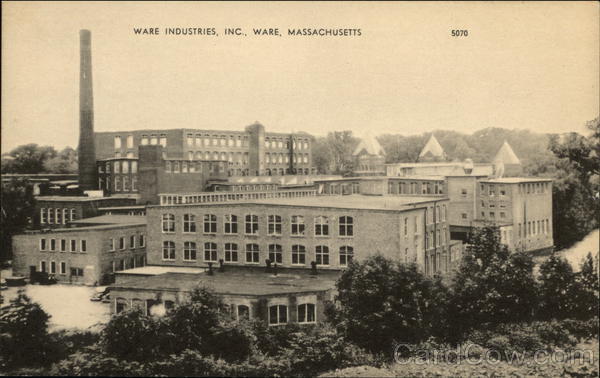 Bird's Eye View of Ware Industries, INC Massachusetts