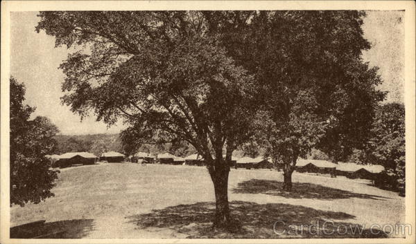 Looking across the Campus at Sugar Camp Dayton Ohio