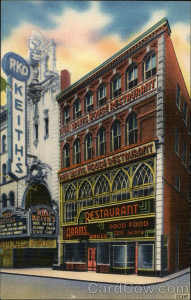 The New Adams House Restaurant Boston Massachusetts