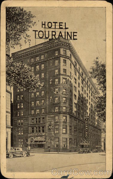 Hotel Touraine Boston Massachusetts