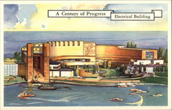 A Century of Progress Electrical Building Postcard