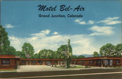 Motel Bel-Air, Hiways 6 - 24 - 50 Postcard