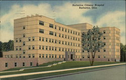 Barberton Citizens Hospital Ohio Postcard Postcard Postcard