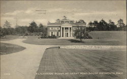 Filteration Plant at Great Pond Postcard