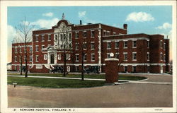 Newcomb Hospital Vineland, NJ Postcard Postcard Postcard