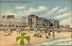 Scarborough State Beach Postcard