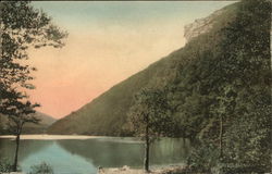 The Profile and Profile Lake Franconia Notch, NH Postcard Postcard Postcard