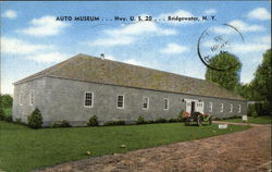 Auto Museum Bridgewater, NY Postcard Postcard Postcard