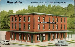 Hotel Arthur - Fultonville, N.Y. - (N.Y. State Thruway Exit 28) New York Postcard Postcard Postcard