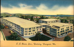 LL Bean, Inc. Factory Postcard