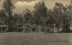 True's Camps, Rangeley Lakes Maine Postcard Postcard 