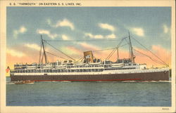 SS Yarmouth Postcard