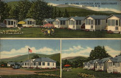 Mt. Adams Cottages and Restaurant Randolph, NH Postcard Postcard Postcard