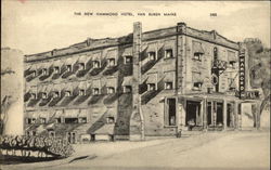 The New Hammond Hotel Van Buren, ME Postcard Postcard Postcard