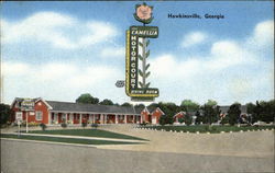 Camilia Motor Court on US No 341 Postcard