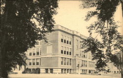 The Newton Technical High School Massachusetts Postcard Postcard Postcard