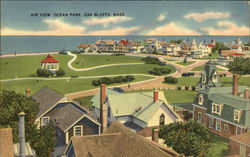 Air View of Ocean Park Postcard