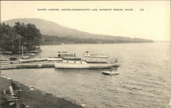 Haines Landing, Mooselookmeguntic Lake Postcard