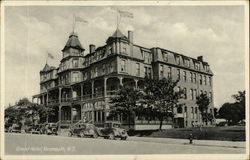 Street View of Grand Hotel Yarmouth, NS Canada Nova Scotia Postcard Postcard Postcard