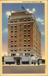 Forrest Hotel Hattiesburg, MS Postcard Postcard 