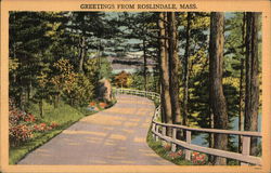 Greetings from Roslindale, Massachusetts Postcard Postcard Postcard
