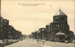 Mechanics Building on Huntington Avenue Boston, MA Postcard Postcard Postcard
