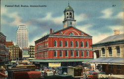 Faneuil Hall Postcard