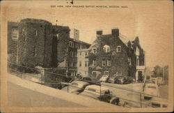 Side View, New England Baptist Hospital Postcard