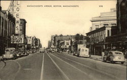 Massachusetts Avenue View Postcard