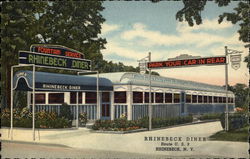 The Rhinebeck Diner New York Postcard Postcard Postcard