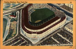 Yankee Stadium New York City, NY Postcard Postcard Postcard