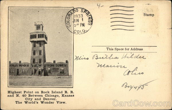 The World's Wonder View Genoa Colorado