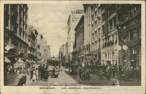 Broadway Los Angeles California