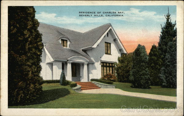 Residence of Charles Ray Beverly Hills California