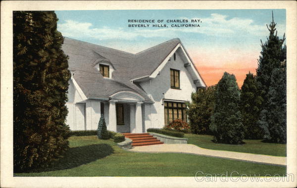 Residnece of Charles Ray Beverly Hills California