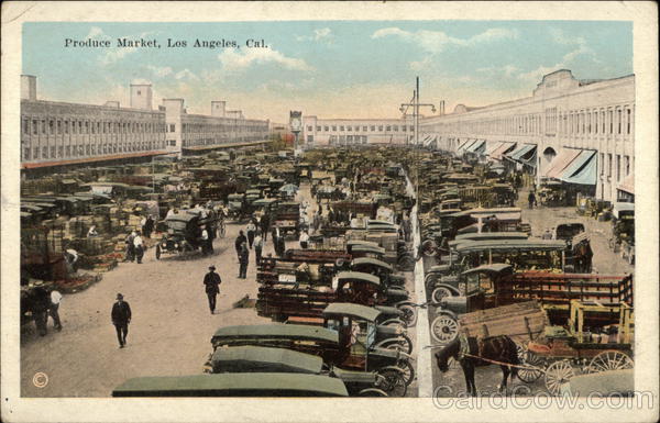 Produce Market Los Angeles California