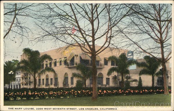 The Mary Louise, 2200 West Seventh Street Los Angeles California