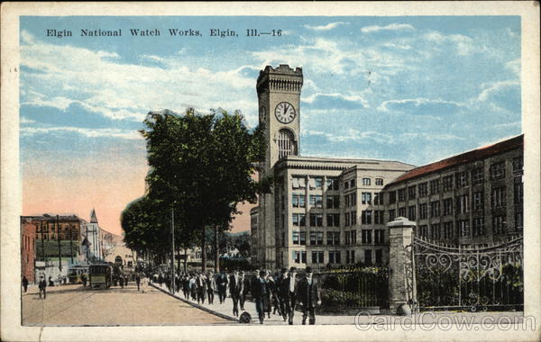 Elgin National Watch Works Illinois